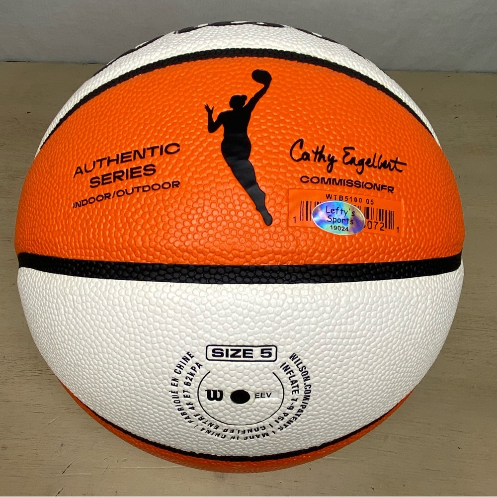 Kayla Thornton Autographed Basketball Size 5” WNBA Golden State Valkyries Ball - Picture 4 of 9